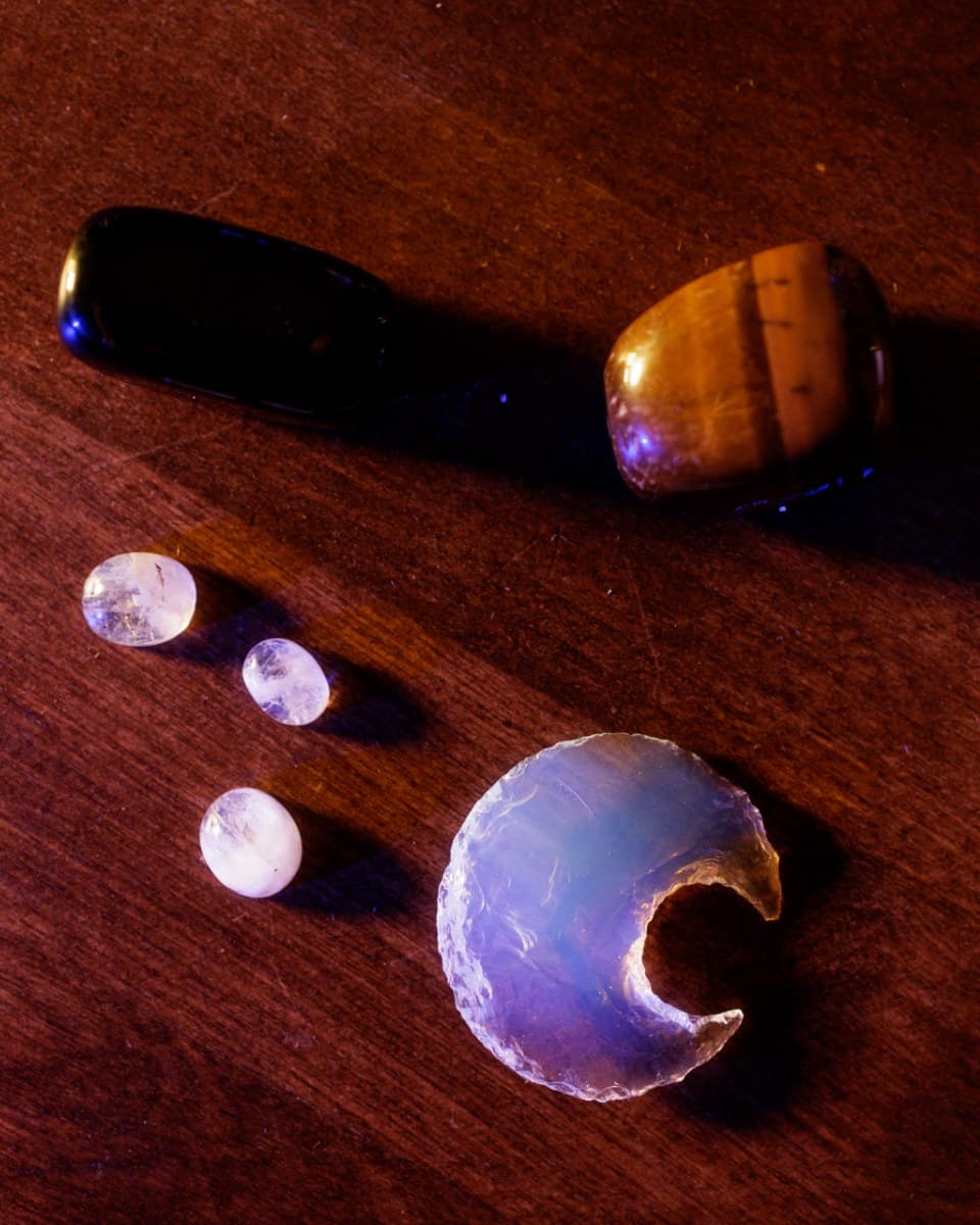 A collection of gathered stones